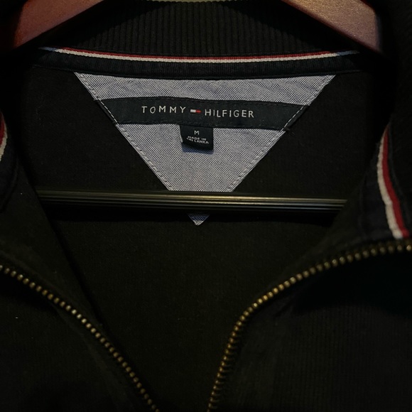 Tommy Hilfiger Quarter Zip Sweater - Picture 2 of 3